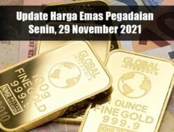 Naik Rp 1.000, Berikut Harga Emas Antam Hari Ini Senin 18 Oktober 2021: Per Gram 915.000