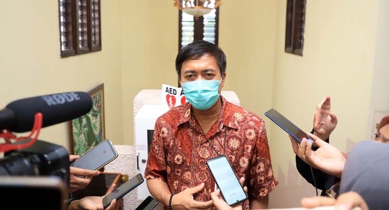 Kadishub Kota Surabaya Irvan Wahyudrajat Saat Ditemui Awak Media