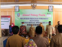 Bupati Jombang Buka Musrenbang RKPD 2023 Kecamatan Ngoro