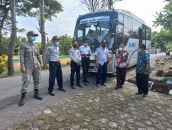 Bus DAMRI Kini Beroperasi di Wilayah Utara Brantas Jombang