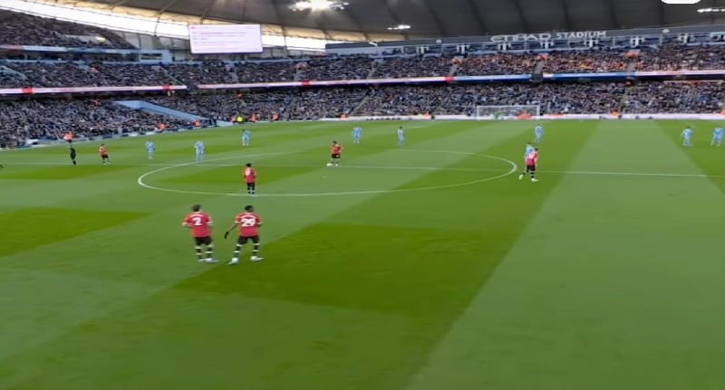 Ilustrasi Hasil Akhir Manchester City vs Manchester United 2022-2023