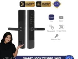 Tingkatkan Keamanan Rumah Anda dengan Onassis Smart Lock T61 Pro Wifi