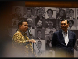 Prabowo Subianto Memuji Keberhasilan Jenderal Luhut Binsar Pandjaitan