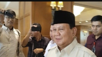 Prabowo Meminta Restu Kiai di Surabaya untuk Melanjutkan Karya Jokowi