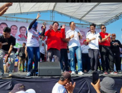 10.000 Relawan Memeriahkan Network for Ganjar President di Surabaya