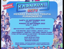 Karnaval SCTV 2023 di Purwokerto Akan Dimeriahkan oleh Artis Sinetron Bidadari Surgamu dan Beberapa Musisi