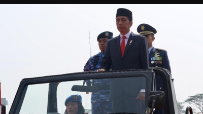 JK dan Mega Hadiri Perayaan HUT TNI ke-78, Presiden Jokowi Tiba Bersama Prabowo