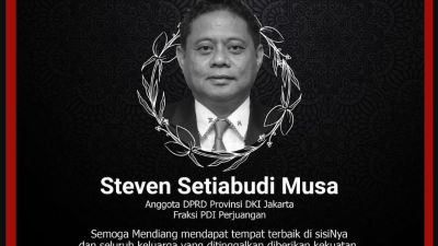 Anggota DPRD DKI Jakarta, Steven Setiabudi Musa, Meninggal Dunia di RS Karena Sakit