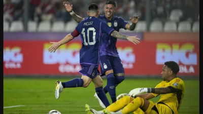 Man of the Match dalam Pertandingan Peru vs Argentina: Lionel Messi