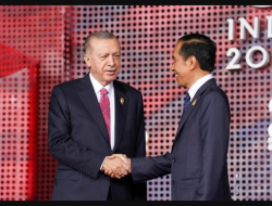 Erdogan dan Jokowi Berbagi Kemesraan di Tengah Rapat Luar Biasa OKI