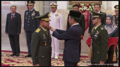 Jenderal Agus Subiyanto Resmi Jabat Panglima TNI, Sumpah Setia untuk NKRI