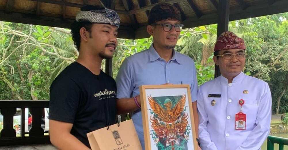 Tuangga Konten kreator TikTok seniman bocah dari Bali