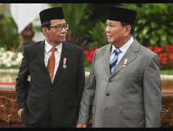 Pujian Prabowo kepada Menteri Koordinator Tanpa Sebut Nama Mahfud MD