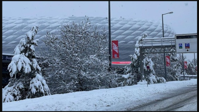 Bayern Munich vs Union Berlin Ditunda karena Hujan Salju Melanda