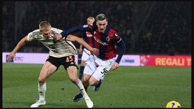 Hasil Pertandingan : Bologna Menggila di Kandang, Taklukkan AS Roma 2-0