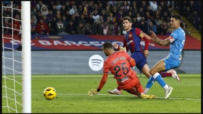 Kemenangan Sulit Barcelona dengan Brace Sergi Roberto di Atas Almeria 3-2